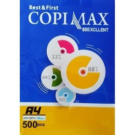 تصویر کاغذ COPIMAX A4 - 128000 / 135000 / 128000 