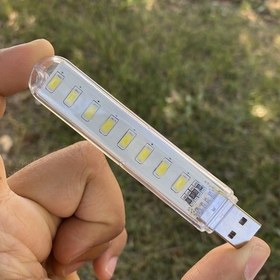 تصویر چراغ LED انگشتی USB با 16 نور پرقدرت 