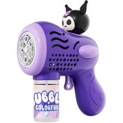 تصویر تفنگ حباب ساز کارتونی تمام اتوماتیک مدل کرومی 