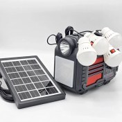 تصویر سیستم روشنایی و پاوربانک خورشیدی دیپ کینگ مدل DK802SL 