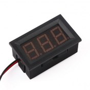 تصویر ماژول ولت متر دیجیتالی 4.5 تا 30 ولت 