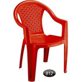 تصویر صندلی بزرگ دسته دار ناصر پلاستیک مدل 812 