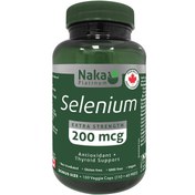 تصویر قرص سلنیوم 200mcg مدل Naka تعداد 150 تایی 