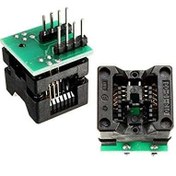 تصویر مبدل پروگرامر SOP16-8pin مناسب آی سی 8 پایه باریک 