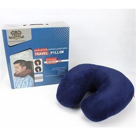 تصویر بالش گردنی مسافرتی الماس شهر طرحtravel pillow 