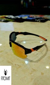 تصویر عینک دوچرخه سواری oakley 