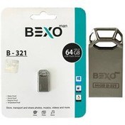 تصویر فلش مموری بکسو مدل B-321 ظرفیت 64 گیگابایت Bexo B-321 Flash Memory 64GB