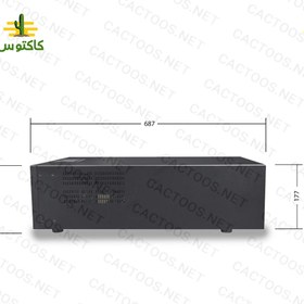 تصویر یو پی اس سری Cadillac مدل CAD10KX3-RT-4U UPS FARATEL CADKX3-RT 4U 10000VA 3PHASE