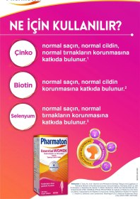 تصویر قرص فارماتون بانوان Essential Women عدد۳۰ اورجینال Pharmaton Essential Women 30 Tablet