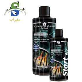 تصویر محلول آماده ساز آب آکواریوم پروتکت نیچر start pro حجم 125ml 