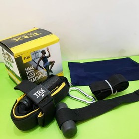 تصویر بند ورزشی تی آر ایکس مدل مشکی صورتی 