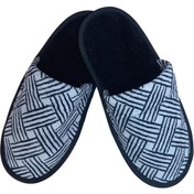 تصویر دمپایی حوله ای نویان مشکی سایز 40 