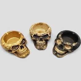 تصویر زیرسیگاری اسکلت - مسی 