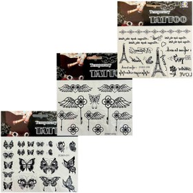 تصویر تاتو موقت مربعی 