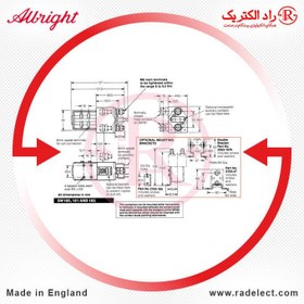 تصویر کنتاکتور DC لیفتراک 150 آمپر SW181-4 آلبرایت Albright 