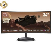 تصویر مانیتور 34 اینچی کولر مستر مدل GM34-CWQ2 