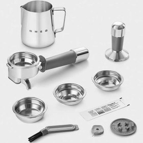 تصویر اسپرسوساز اسمگ مدل EGF03 سبز SMEG Espresso Maker EGF03PGEU