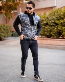 تصویر کاپشن مردانه ارتشی 