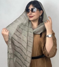 تصویر حریر میله ‌ای - شکلاتی 