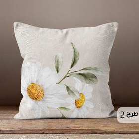 تصویر کوسن کد K400 گلدار