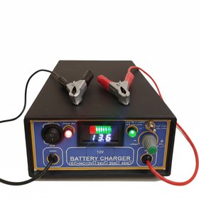 تصویر شارژر باتری خودرو و موتور سیکلت ۶ و ۱۲ ولت 