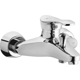 تصویر شیر   حمام     شودر    لرد     کروم shouder bath faucet  lord
