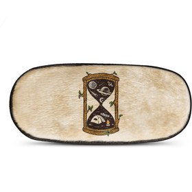 تصویر طرح ساعت شنی Coral147 برای چشم بند کورال Hourglass Design for Coral Sleep Mask