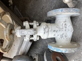 تصویر شیر سوزنی 1 اینچ سوپر دابلکس دو تیکه ریس فیس کلاس 150 از جنس DISC F53 STM F53 SAET F53 BODY F53 GLOBE VALVE 1" #150 RF BODY F53 SAET F53 STEM F53 DISC F53