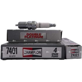 تصویر شمع پایه کوتاه دبل پلاتینیوم چمپیون اصل مدل Champion RS12PYP-7401 