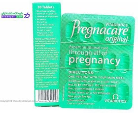 تصویر قرص پرگناکر اورجینال ویتابیوتیکس Vitabiotics Pregnacare Original Tablet