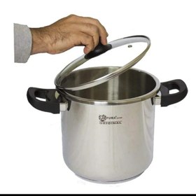 تصویر زودپز استیل روگازی فوما 5 لیتری Fuma FU-972 Pressure Cooker Fuma FU-972 Pressure Cooker 5L