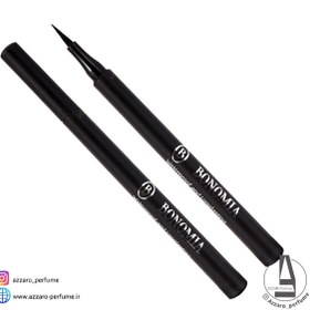 تصویر خط چشم بونومیا ماژیکی مات بادوام رنگ مشکی Bonomia Eye Line Matte Matte Black