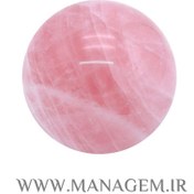 تصویر گوی رز کوارتز 