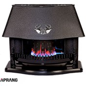 تصویر بخاری گازی شومینه ای نیک کالا مدل قوسی MC110 Niccala MC110 Fireplace Gas Heater