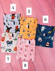 تصویر ساحلی بلند آستین حلقه ای سایز اسمال و مدیوم - طرح شماره 