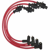 تصویر وایر شمع پژو ۴۰۵ MBP دوگانه سوز تمام سیلیکون ۸ میلیمتری 