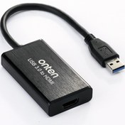 تصویر مبدل USB3.0 به HDMI اونتن مدل Onten 5202 