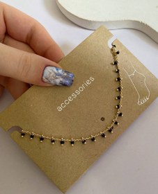 تصویر پابند توپی مشکی 