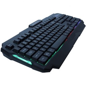 تصویر کیبورد سیم دار گیمینگ فنتک مدل FANTECH HUNTER PRO K511 FANTECH HUNTER PRO K511 RGB Wired Gaming Keyboard