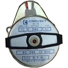 تصویر موتور گیربکس 240 (CROUZET MOTORIDUTTORE 240V 50Hz) (1/6 ساعت) مدل (82-344 CP 200) 