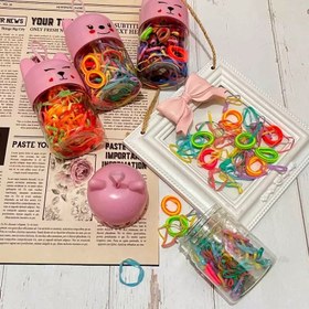 تصویر کش چلگیس عروسکی رنگی 