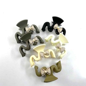 تصویر کلیپس خرچنگی پاپیون دار 