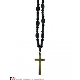 تصویر گردنبند مهره ای صلیب کد 992 
