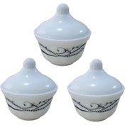 تصویر قندان پارس اپال مدل کورتکس کد 442 بسته 3 عددی 