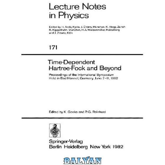 خرید و قیمت دانلود کتاب Time-Dependent Hartree-Fock and Beyond | ترب