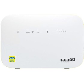 تصویر مودم 4G/TD-LTE ایرانسل مدل TFi60-S1 به همراه سیمکارت دوقلو و 480 گیگابایت اینترنت یک ساله 