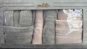 تصویر سرویس حوله عروس و داماد اوزدلیم ترکیه1 