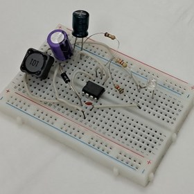 تصویر مدار مبدل 24 به 5 ولت 500ma 