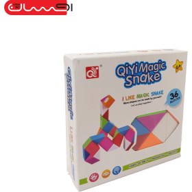 تصویر روبیک موزاییکی تاشو 36 تایی کد 561 