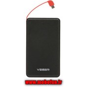 تصویر شارژر همراه وگر مدل V58 ظرفیت 15000 میلی آمپر ساعت Veger V58 15000mAh Power Bank